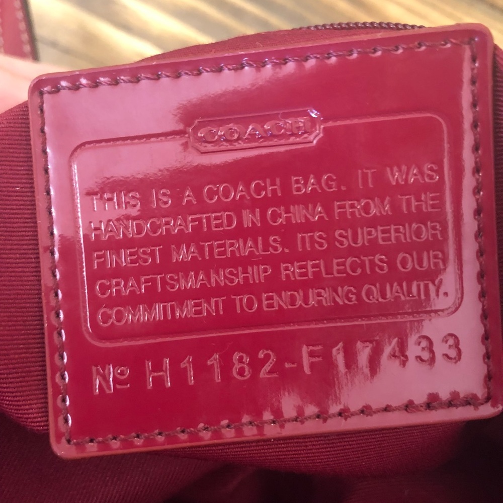 Genuine Coach purse - Picture 2 of 2